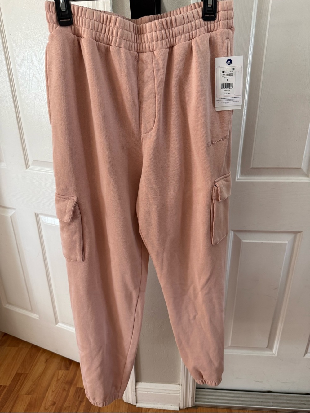 Champion Evening Sand Cargo Joggers Womens Elastic Waist